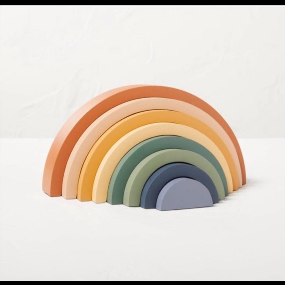 Hearth & Hand Rainbow Stacking Toy - Multicolor